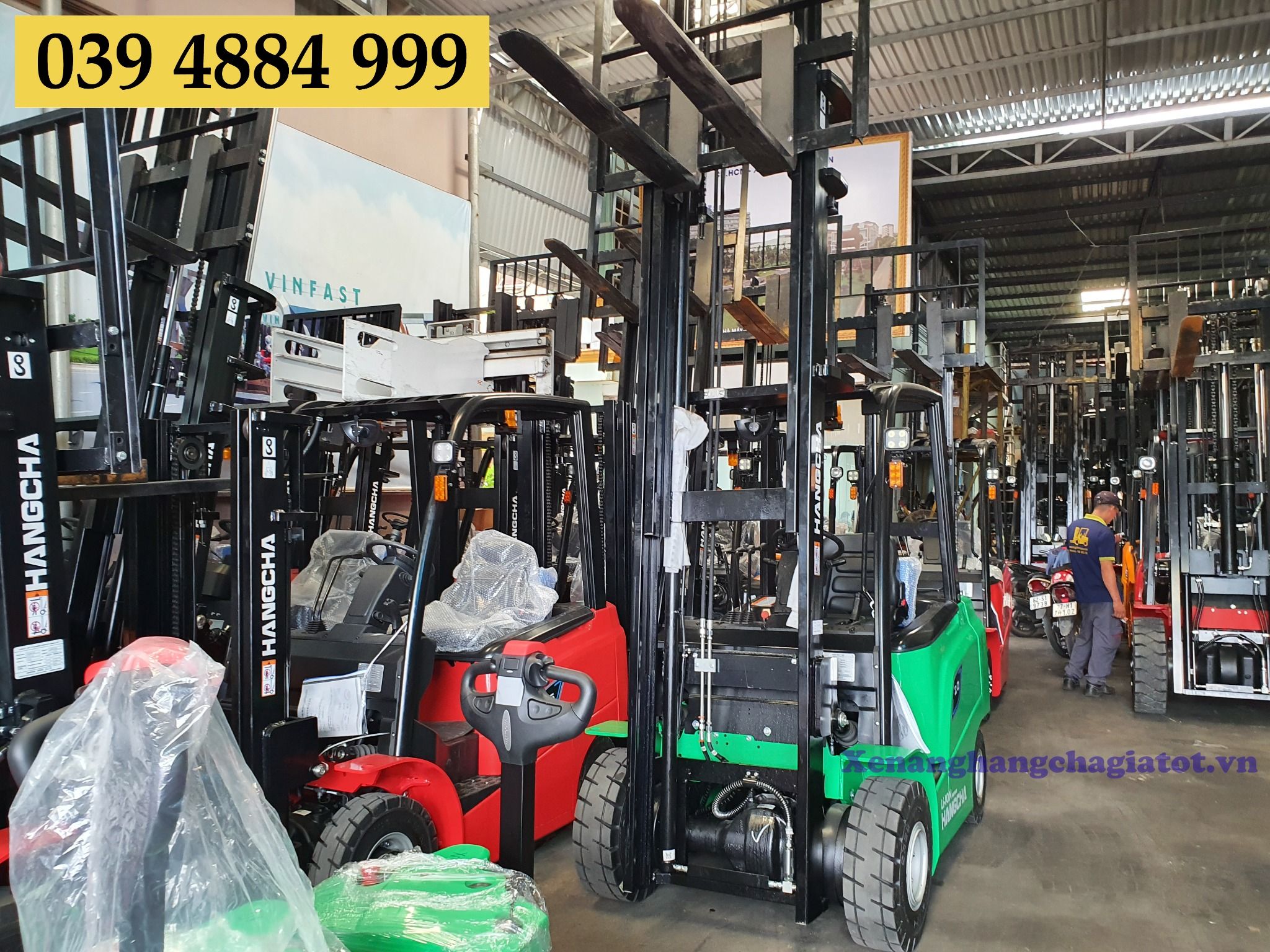Xe Nâng Điện 2 Tấn Mới