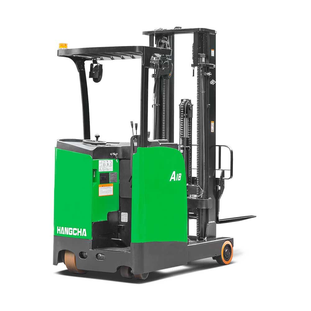  Xe Nâng Điện Lithium Reach Truck Đứng Lái 1.2 - 1.8 Tấn Hangcha 