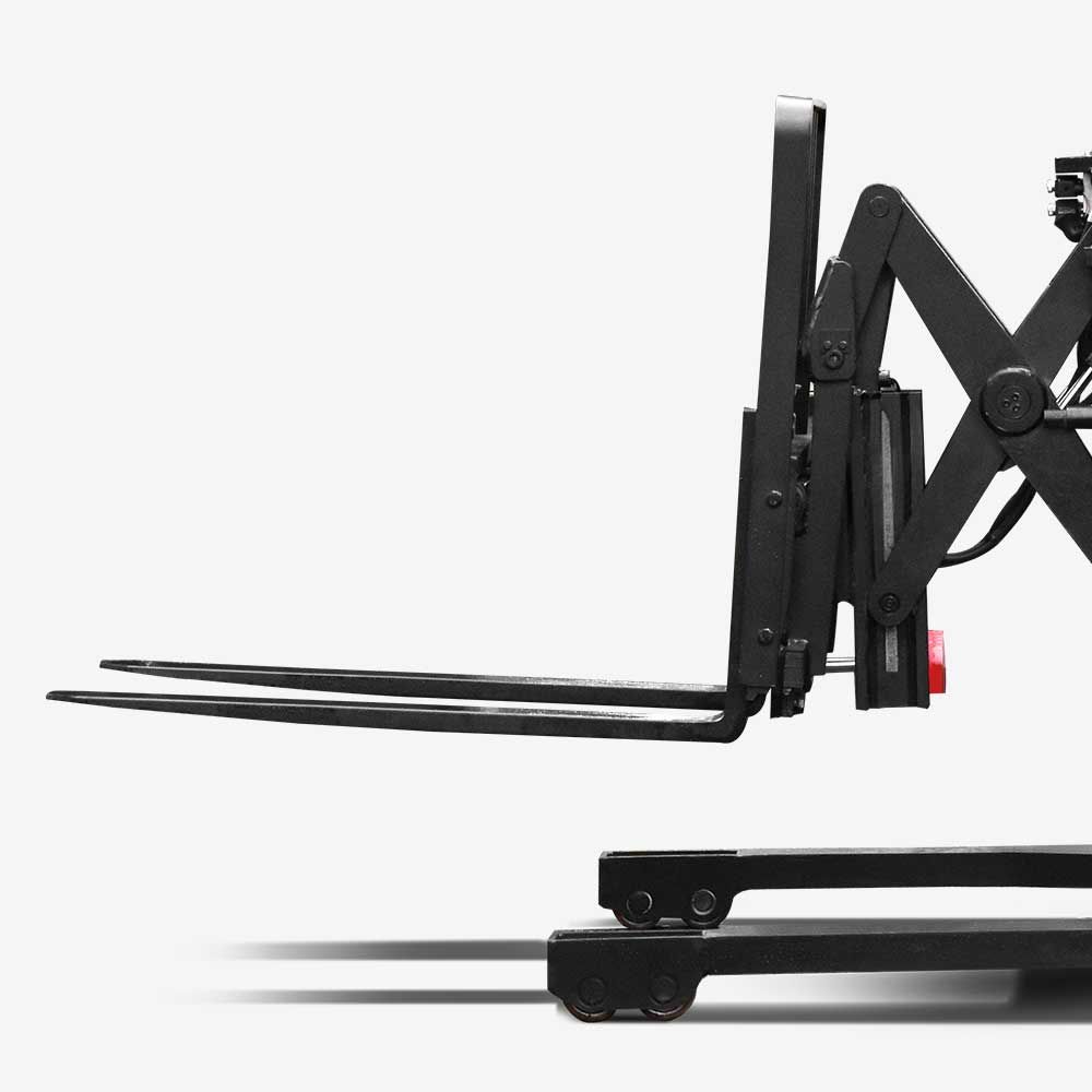 Xe Nâng Pallet Stacker Lithium 1.2 Tấn – 2 Tấn Khung Nâng Di Chuyển