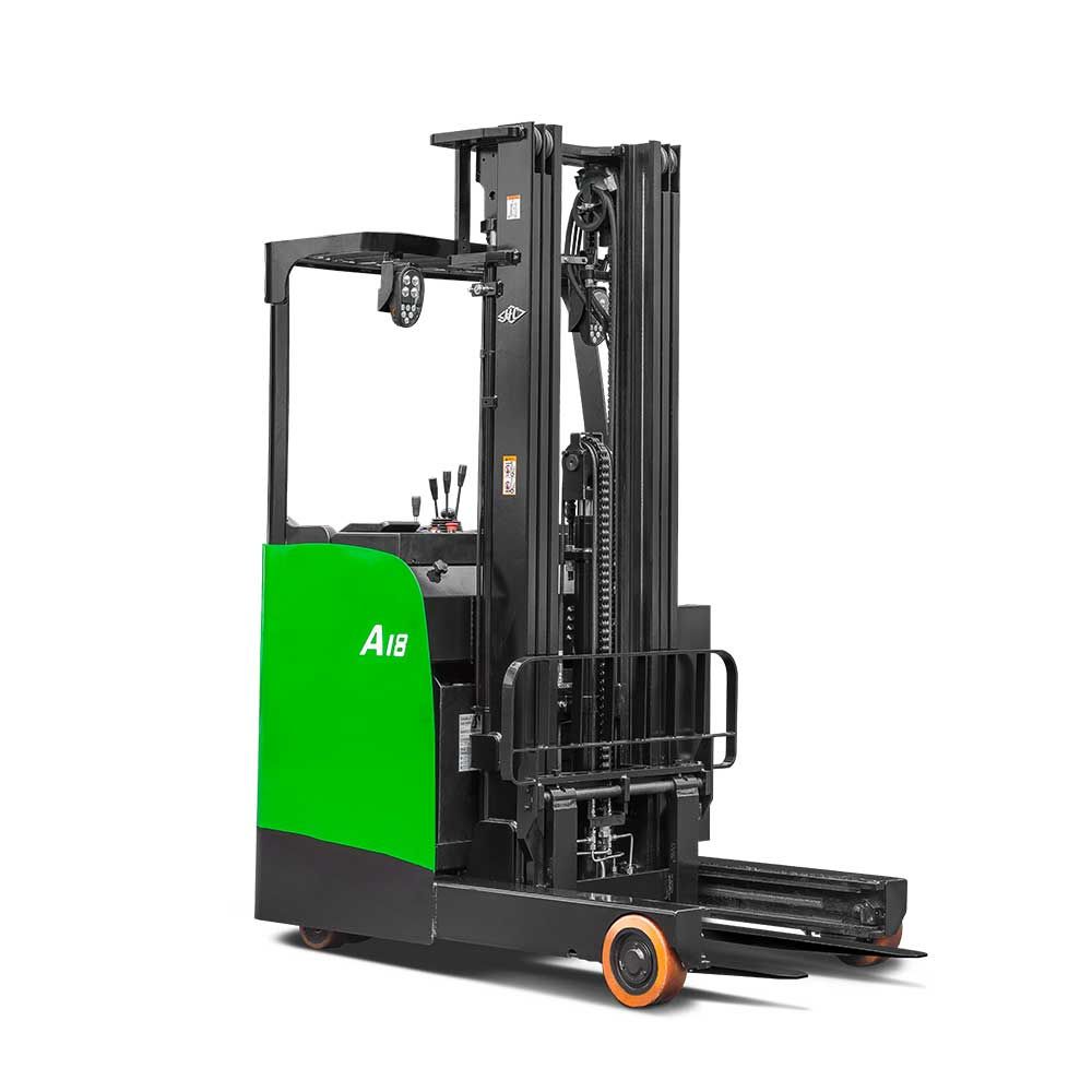  Xe Nâng Điện Lithium Reach Truck Đứng Lái 1.2 - 1.8 Tấn Hangcha 