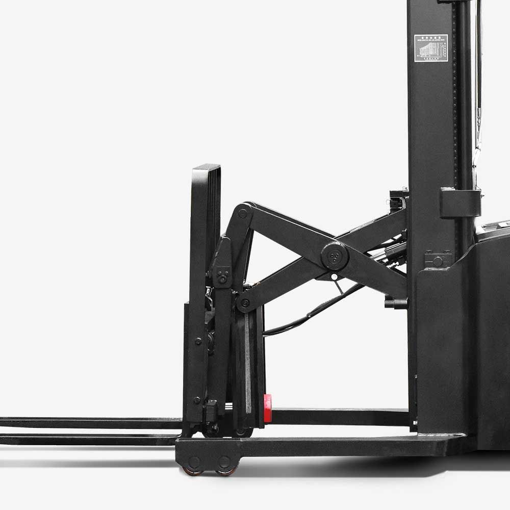 Xe Nâng Pallet Stacker Lithium 1.2 Tấn – 2 Tấn Khung Nâng Di Chuyển