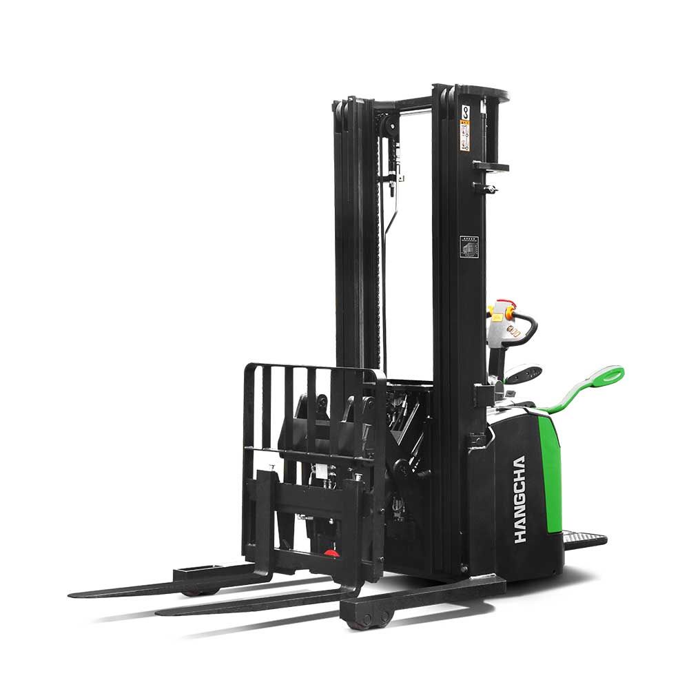 Xe Nâng Pallet Stacker Lithium 1.2 Tấn – 2 Tấn Khung Nâng Di Chuyển