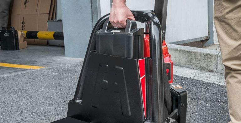 Xe nâng tay điện thấp Pallet Truck 1.2 tấn HangCha
