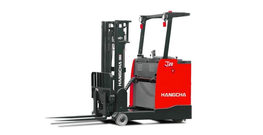 Xe Nâng Điện Reach Truck 2 Tấn Đứng Lái