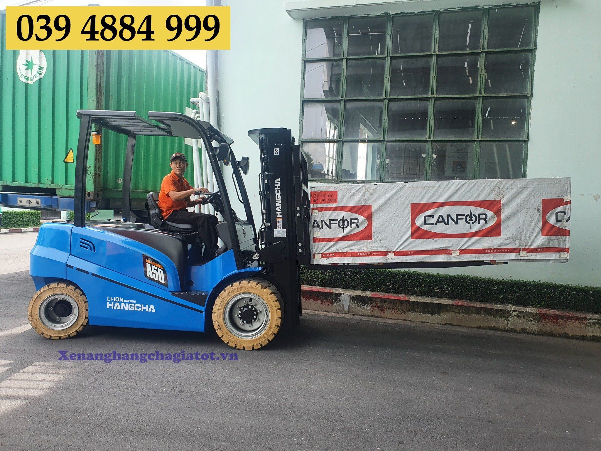 Xe Nâng Điện 5 Tấn Mới