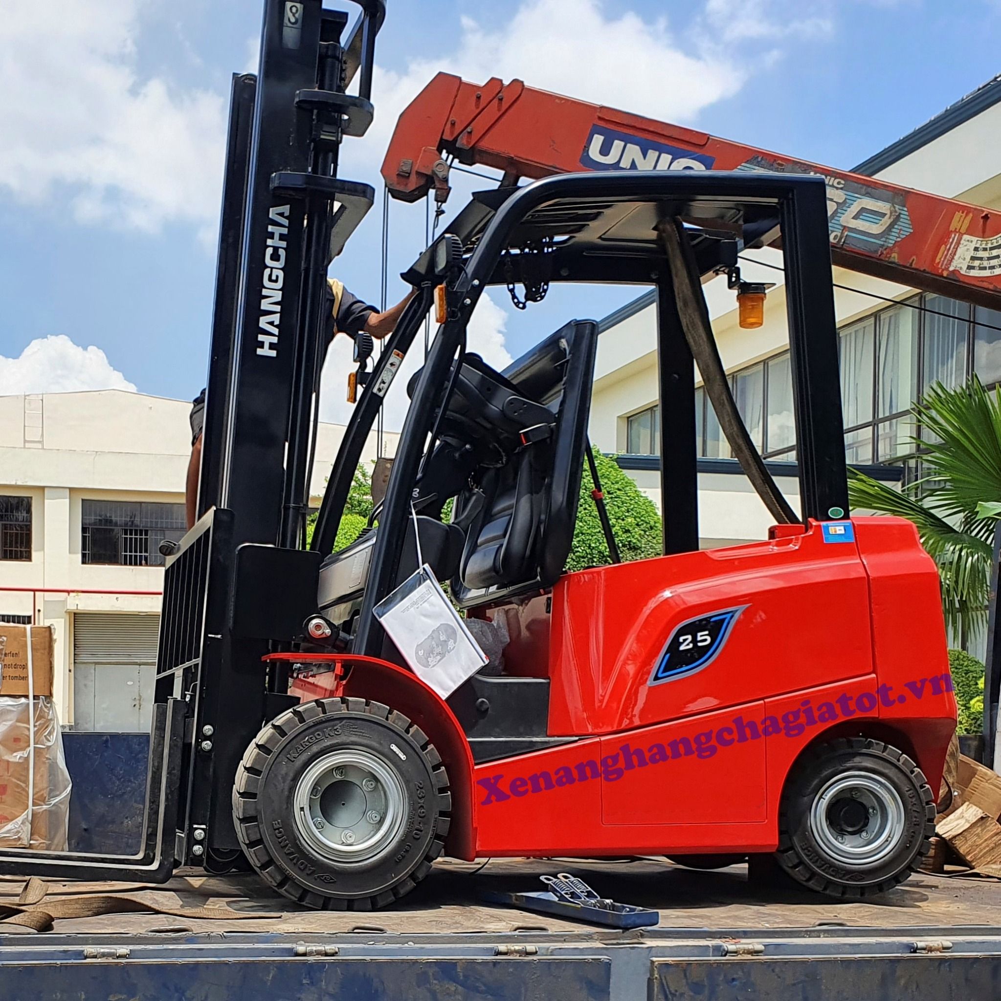 Xe Nâng Điện 2.5 Tấn Acid Mới 100% || Giá Siêu Rẻ || Bảo Hành 2 Năm