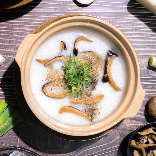  CHÁO NẤM MỐI (Rice Porridge With Mushroom) 