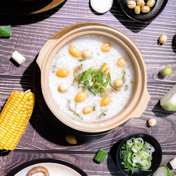  CHÁO HẠT SEN BẠCH QUẢ (Rice Porridge With Lotus Seed And Ginkgo Biloba) 