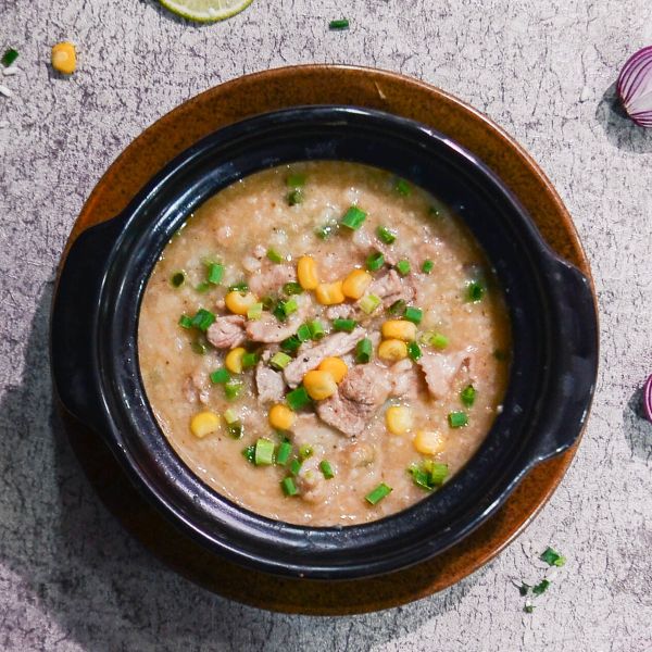  CHÁO THỊT NGŨ CỐC (Rice Porridge With Pork & Corns) 