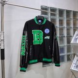  AK335 Varsity Tay Da Thêu B Green 