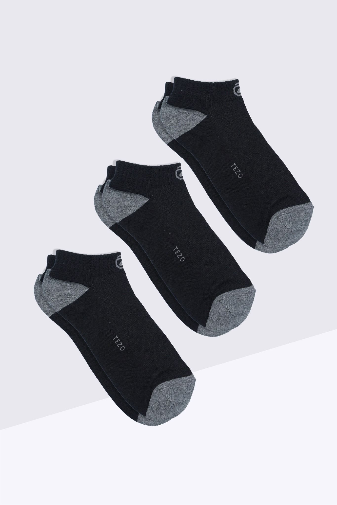 Combo tất nam cổ ngắn in Tezo - 24CBTCNG006