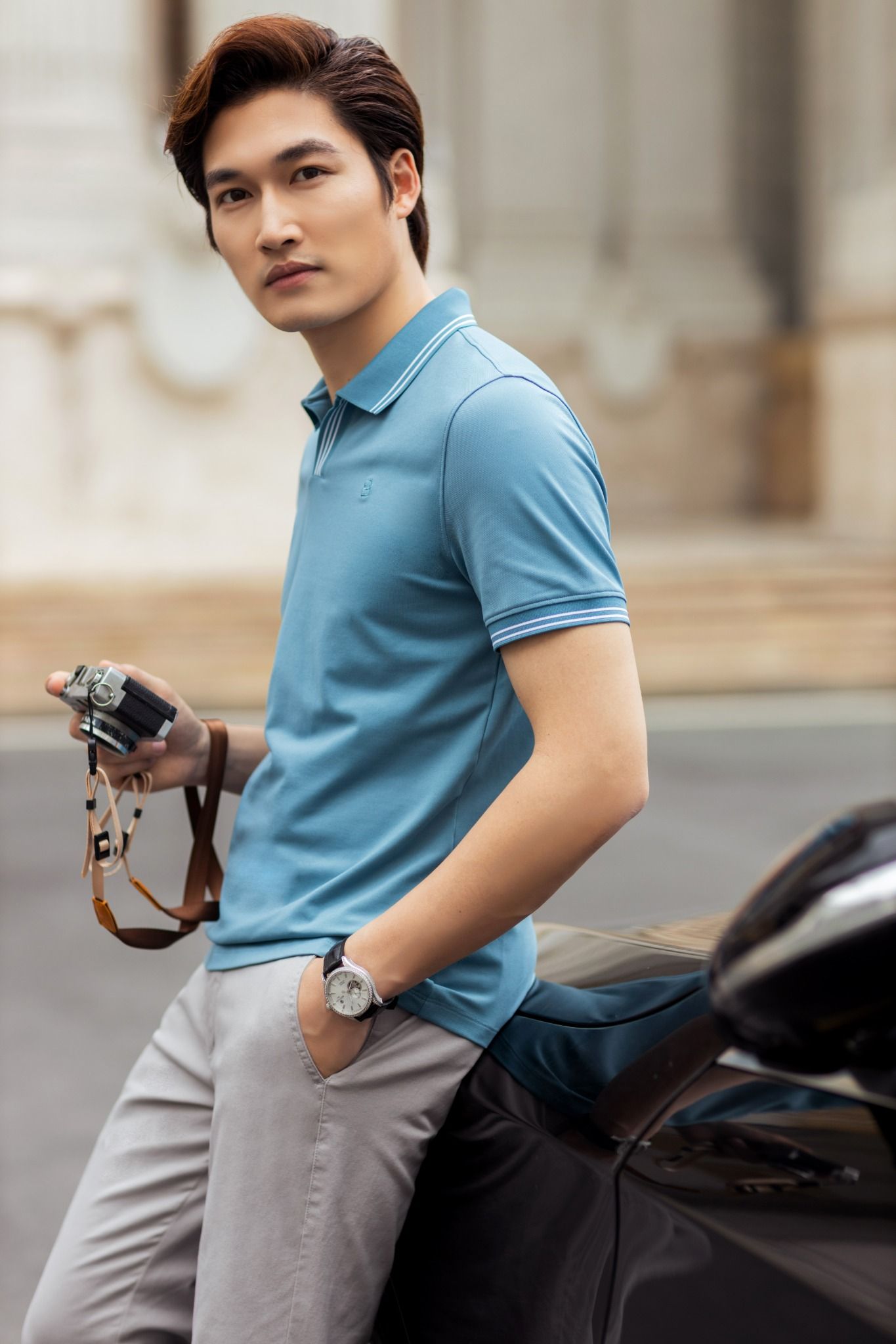Áo polo nam cơ bản Biluxury - 6APCB003