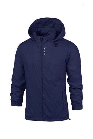 Biman Áo gió 1 lớp thiết kế, (Tím than sáng) - 4AG1T001TTS