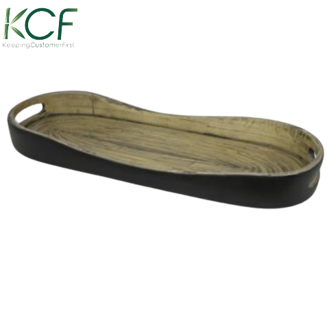 Bamboo long tray - Khay tre kiểu dáng cách điệu