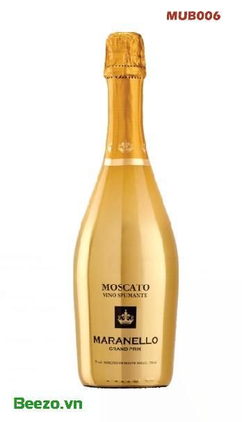 SPUMANTE MOSCATO GOLD VANG NGỌT MOSCATO SPARKLING ITALY