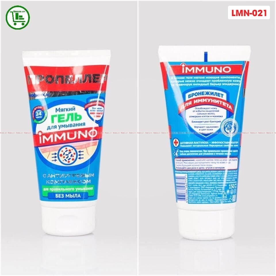 SỬA RỬA MẶT TRỊ MỤN IMMUNO của Nga