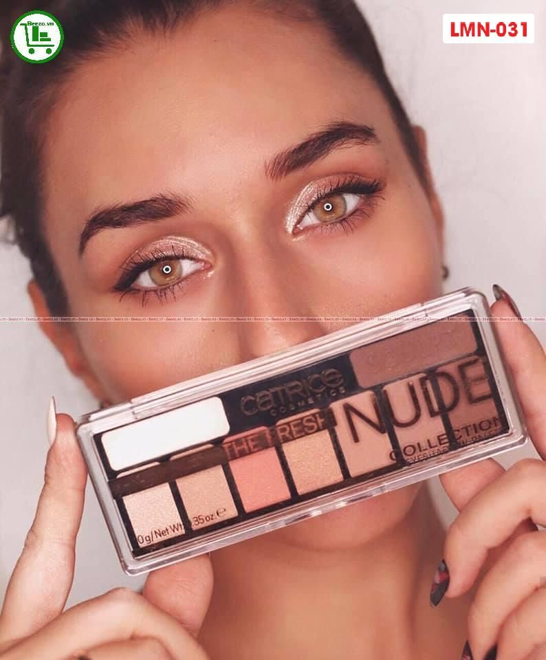 Phấn Mắt Tone 9 Màu Ấm CATRICE NUDE COLLECTION - Nga