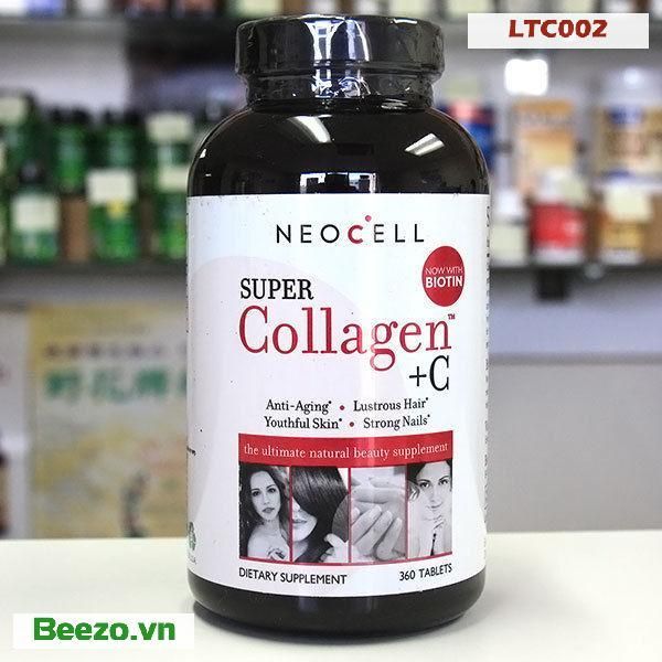 Viên Uống Neocell Super Collagen + C Hộp 360 Viên Của Mỹ