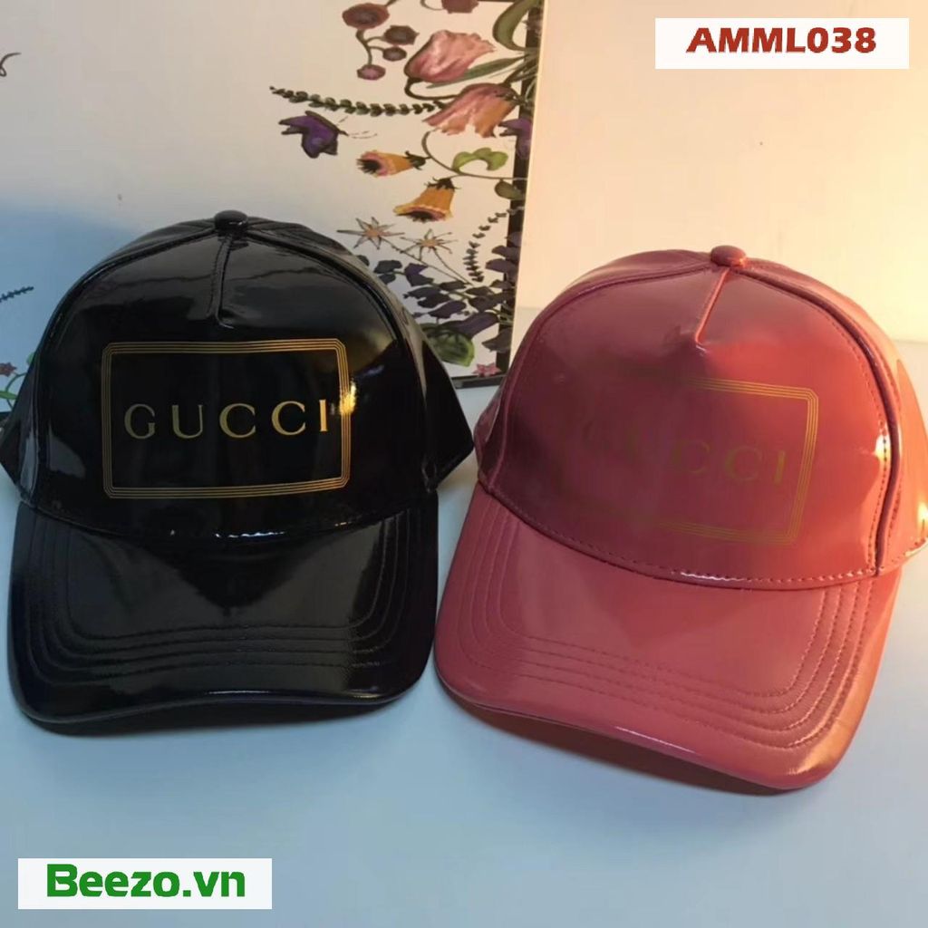 Mũ Lưỡi Trai Gucci Da Bóng - Quảng Châu AMML038