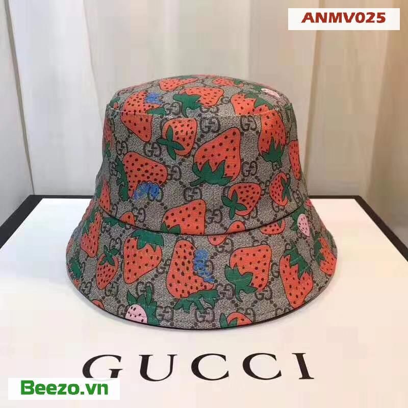 Nón Tai Bèo Gucci Trái Dâu Cực Chất - Quảng Châu ANMV025