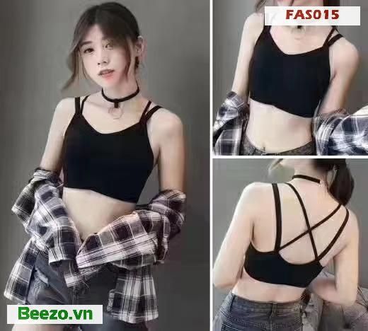 Áo Bra Nữ Gym hoặc Yoga Dây Chéo - Quảng Châu FAS015