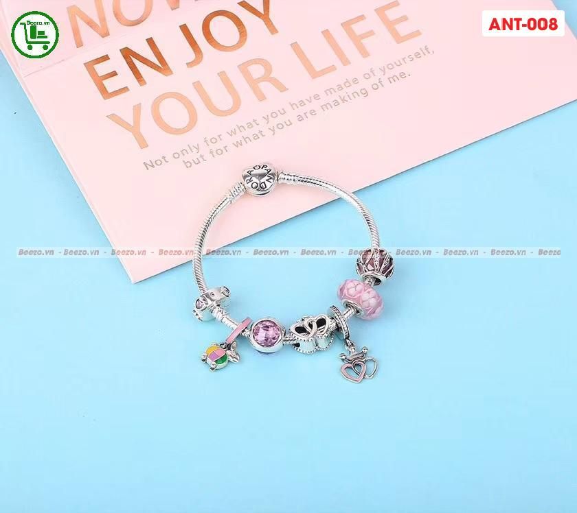 Vòng Tay Nữ Hồng Nhạt Dịu Dàng - Quảng Châu