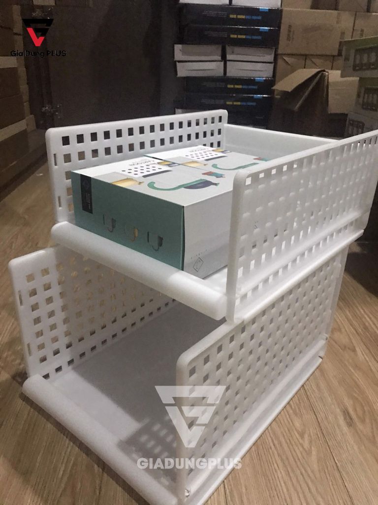 Kệ Vách Chia Ngăn Tủ Nhựa Thông Minh, Đa Năng Giúp Tủ Quần Áo Gọn Gàng