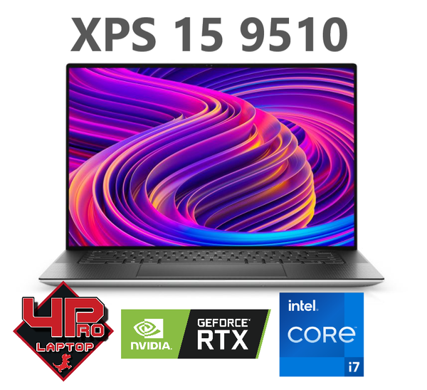 DELL XPS 15 9510 -I9-11900H RTX3050TI RAM 16GB SSD 1TB 15.6