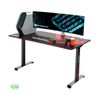 Eureka Ergonomic® 60'' Large Home Office Gaming Computer Desk with Square Legs, Plenty of Working and Gaming Space, Black