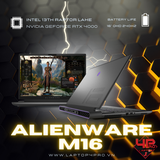 Alienware M16 R1  Intel® Core i9 13900HX 16GB 1TB RTX 4080 QHD+