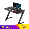 Eureka Ergonomic® 43'' Z Shaped Small Gaming Computer Desk, Home Office Gaming Computer Table