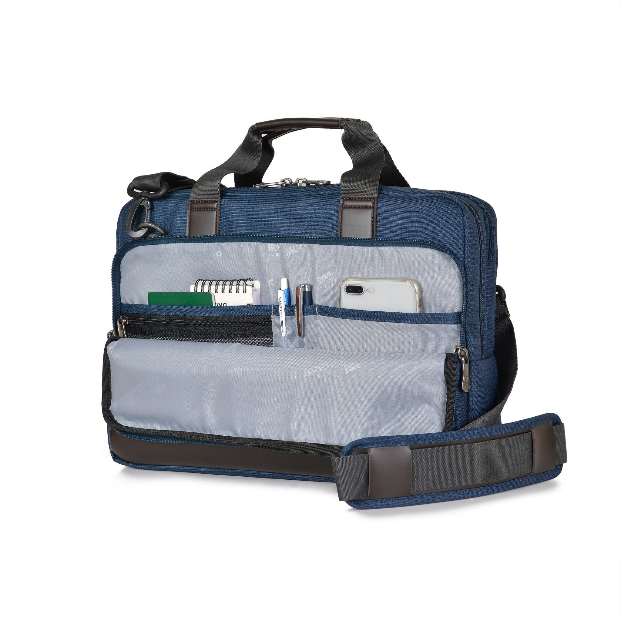 The Ralph Briefcase-Navy
