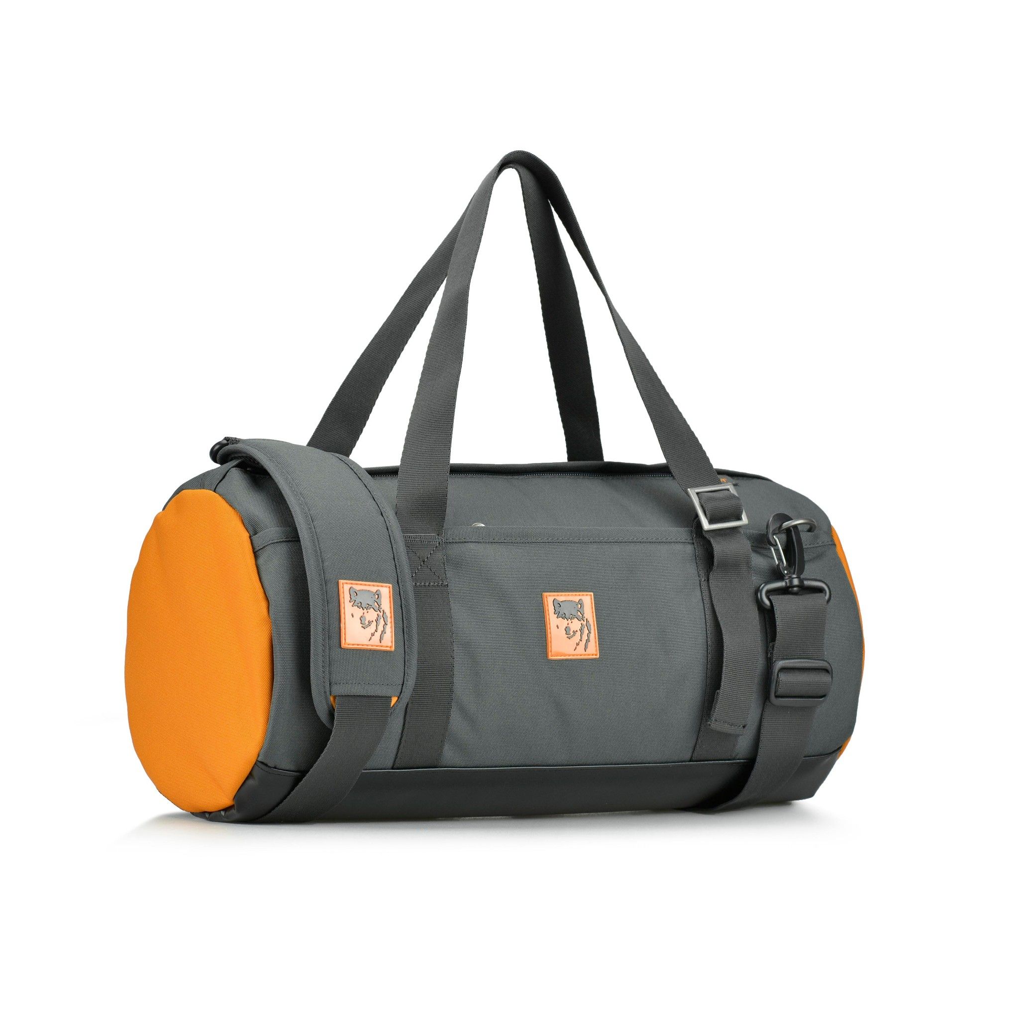 The Sporty Gymer -Charcoal/ Orange