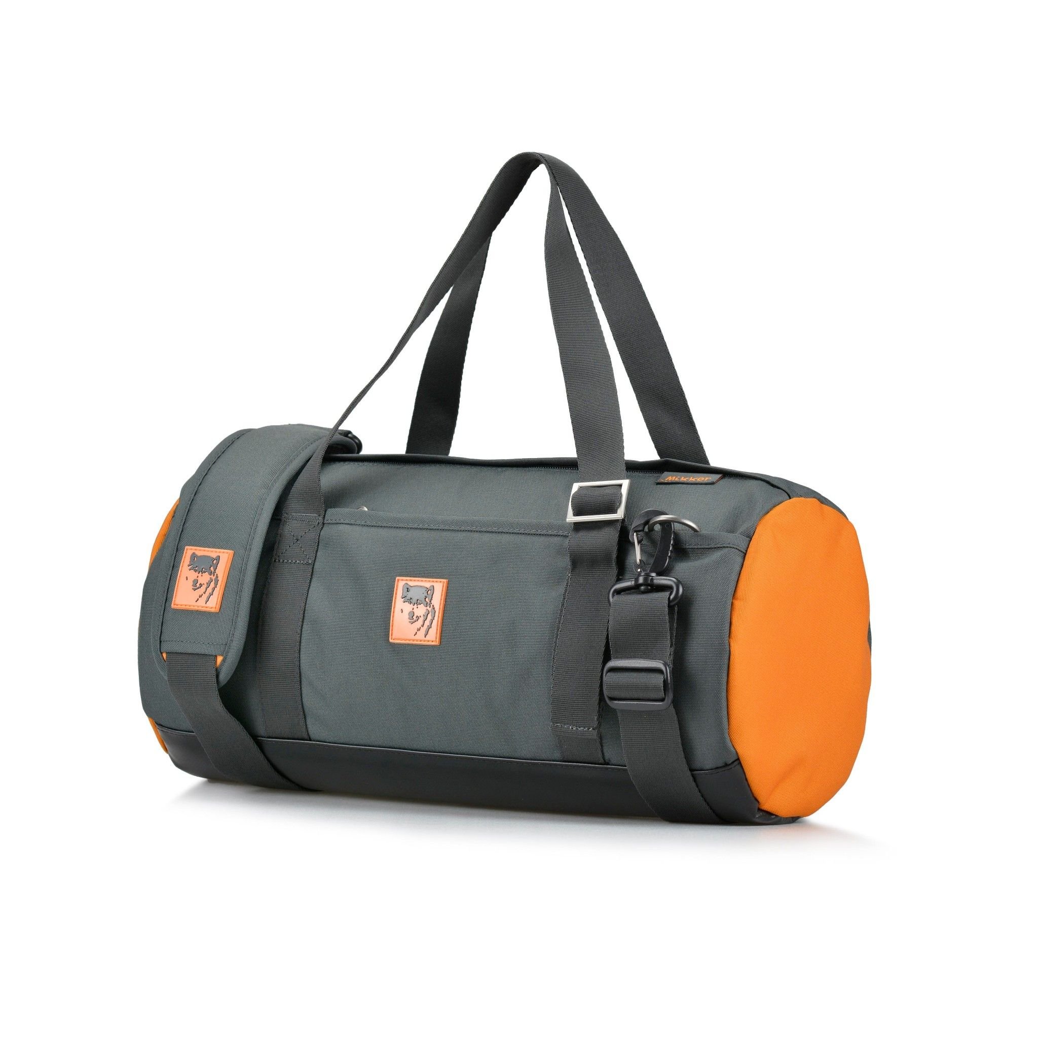 The Sporty Gymer -Charcoal/ Orange