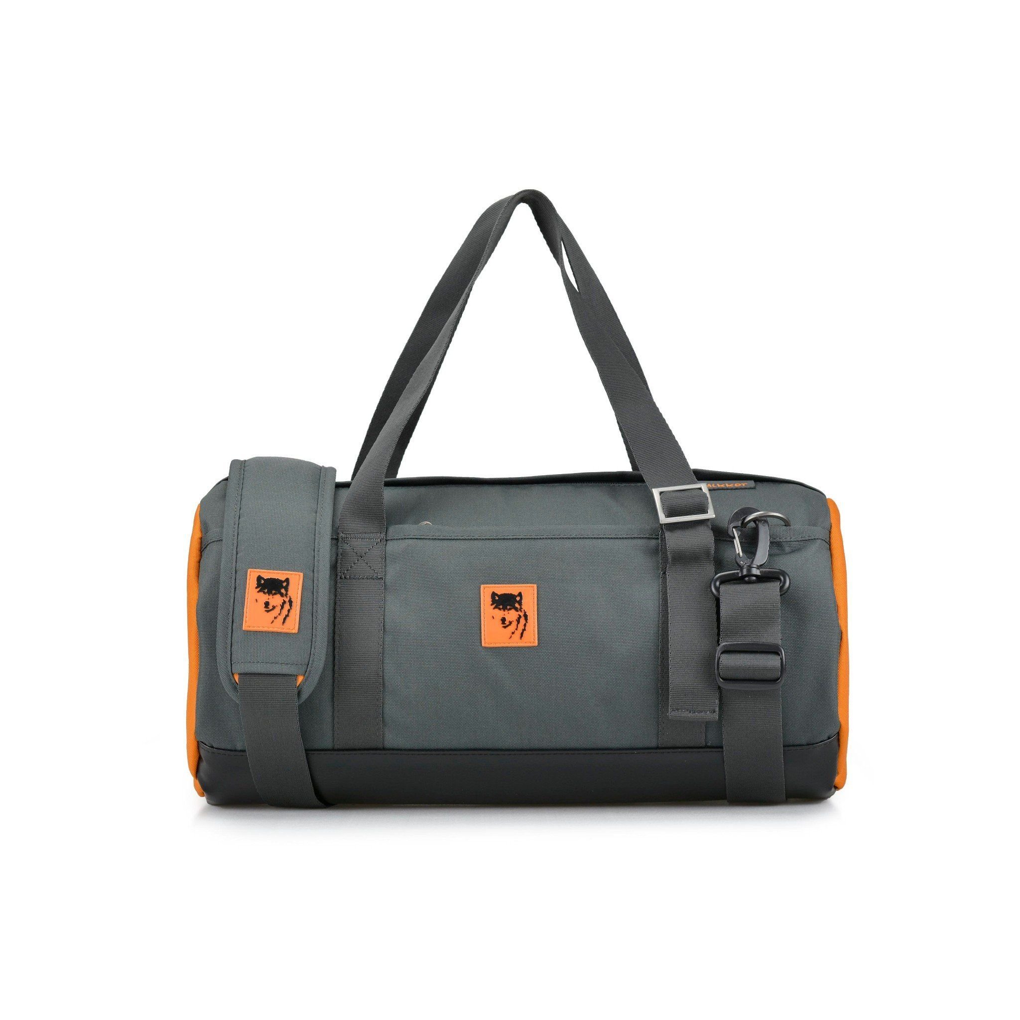 The Sporty Gymer -Charcoal/ Orange