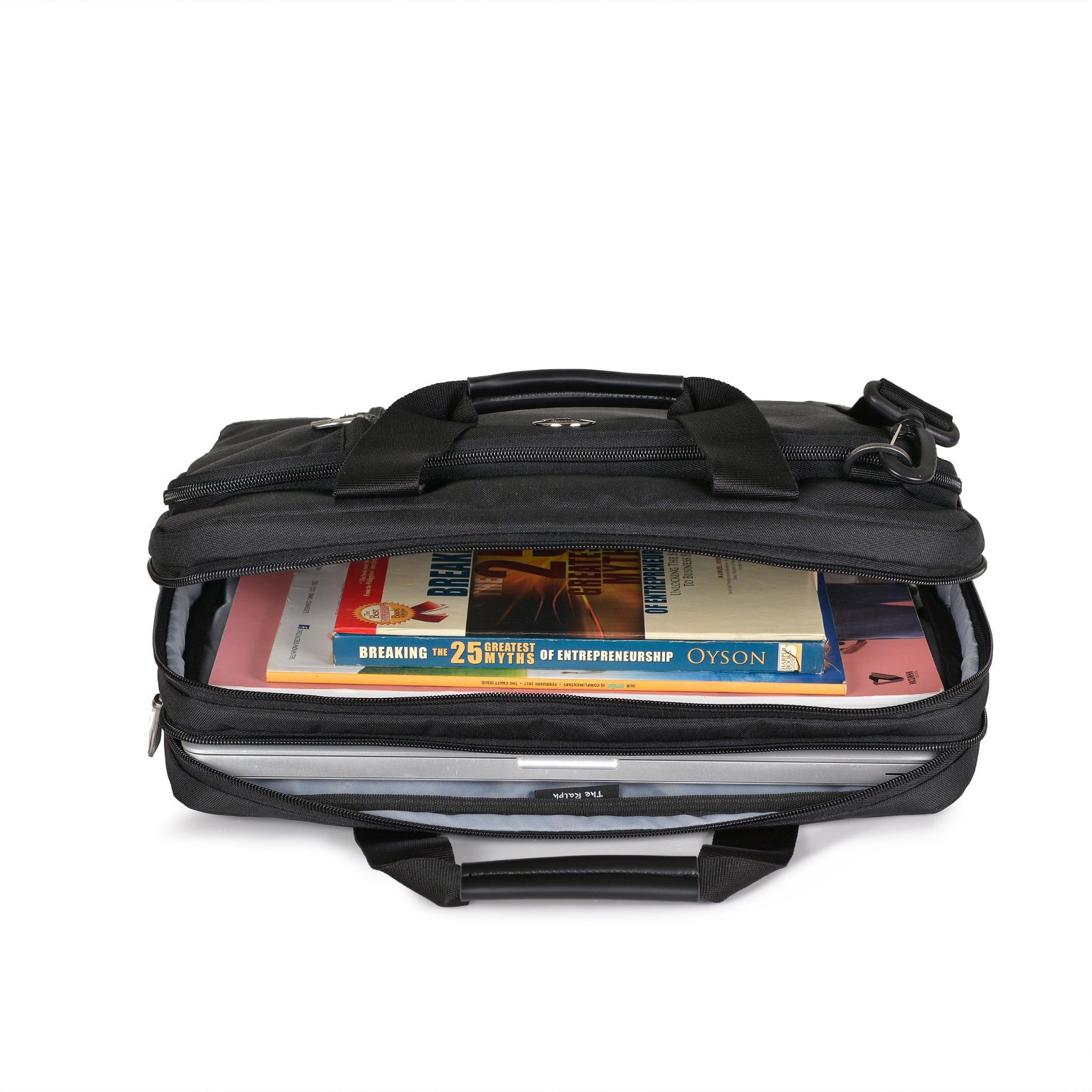 The Ralph Briefcase-Black