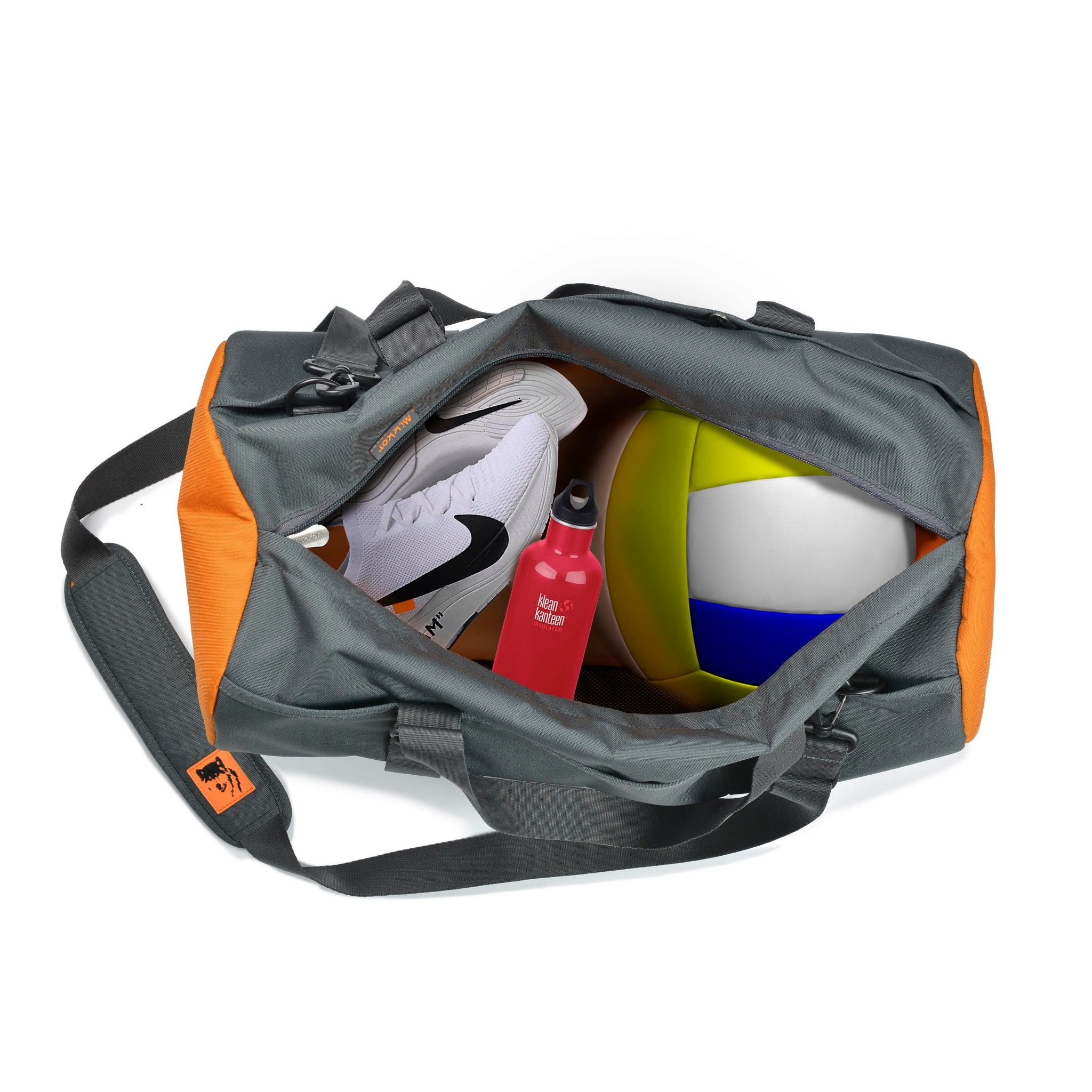 The Sporty Gear - Charcoal / Orange