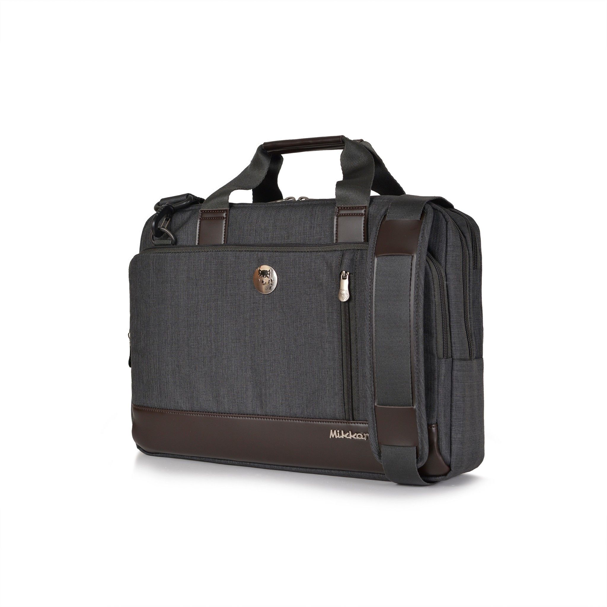 The Ralph Briefcase-Graphite