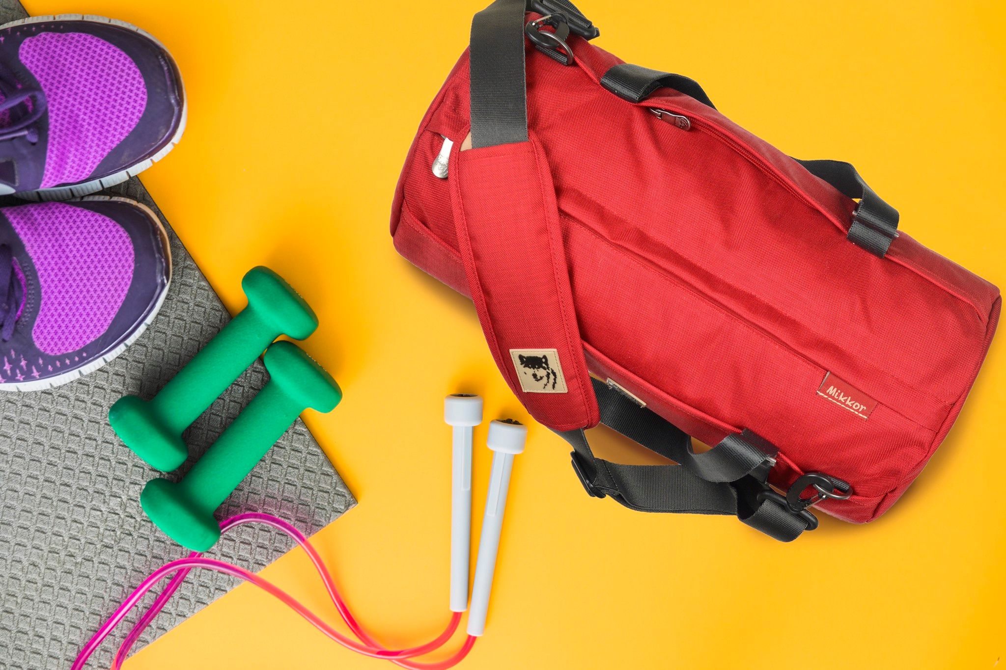 The Sporty Gymer-Red
