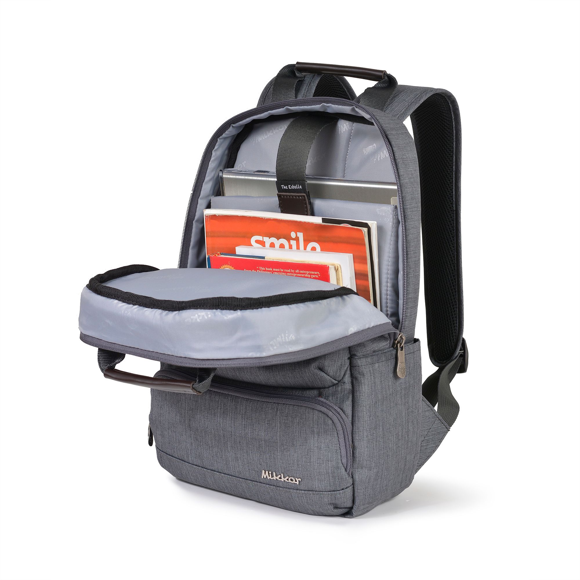The Estelle-Dark mouse grey