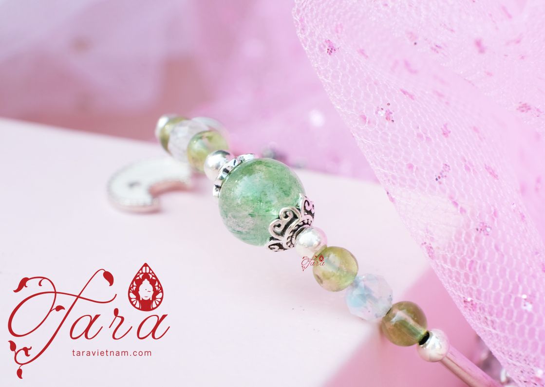  Thạch Anh Dâu Xanh, Peridot, Moonstone diệu kỳ 