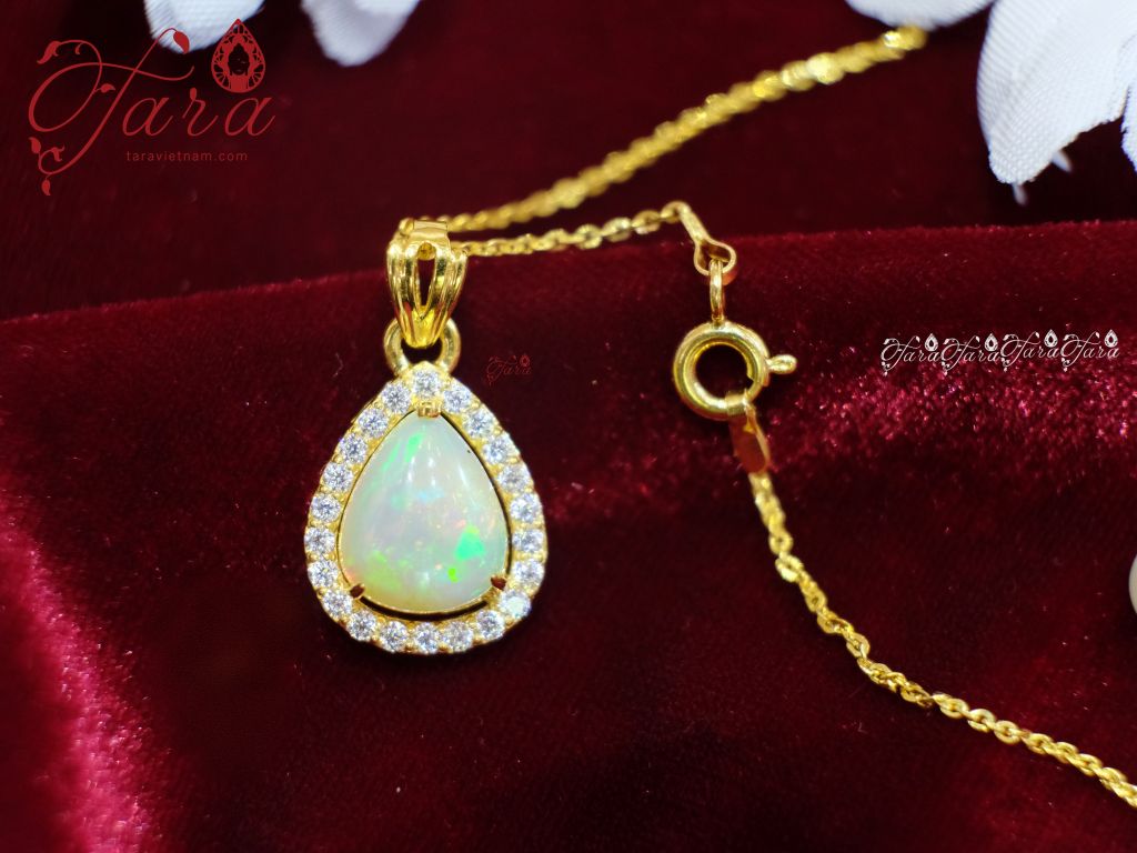  Dây Chuyền Opal 