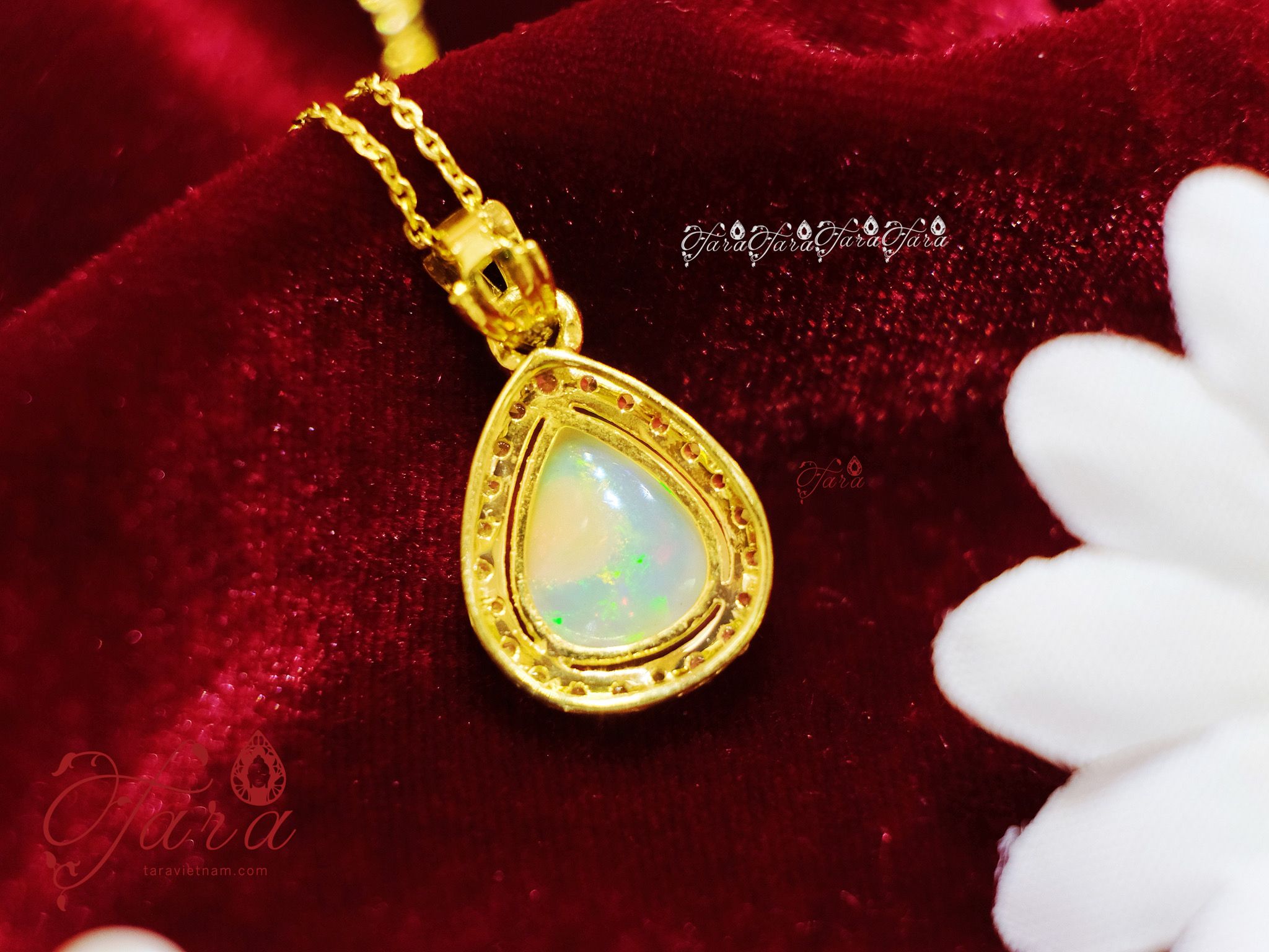  Dây Chuyền Opal 