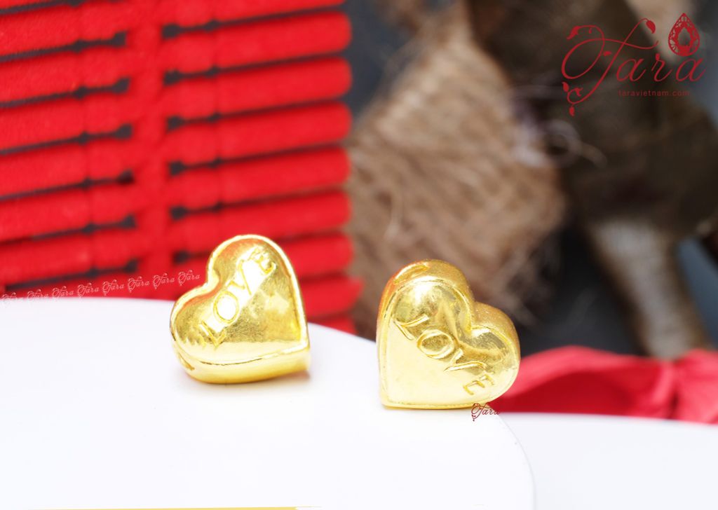 Charm LOVE Vàng 24k nguyên chất
