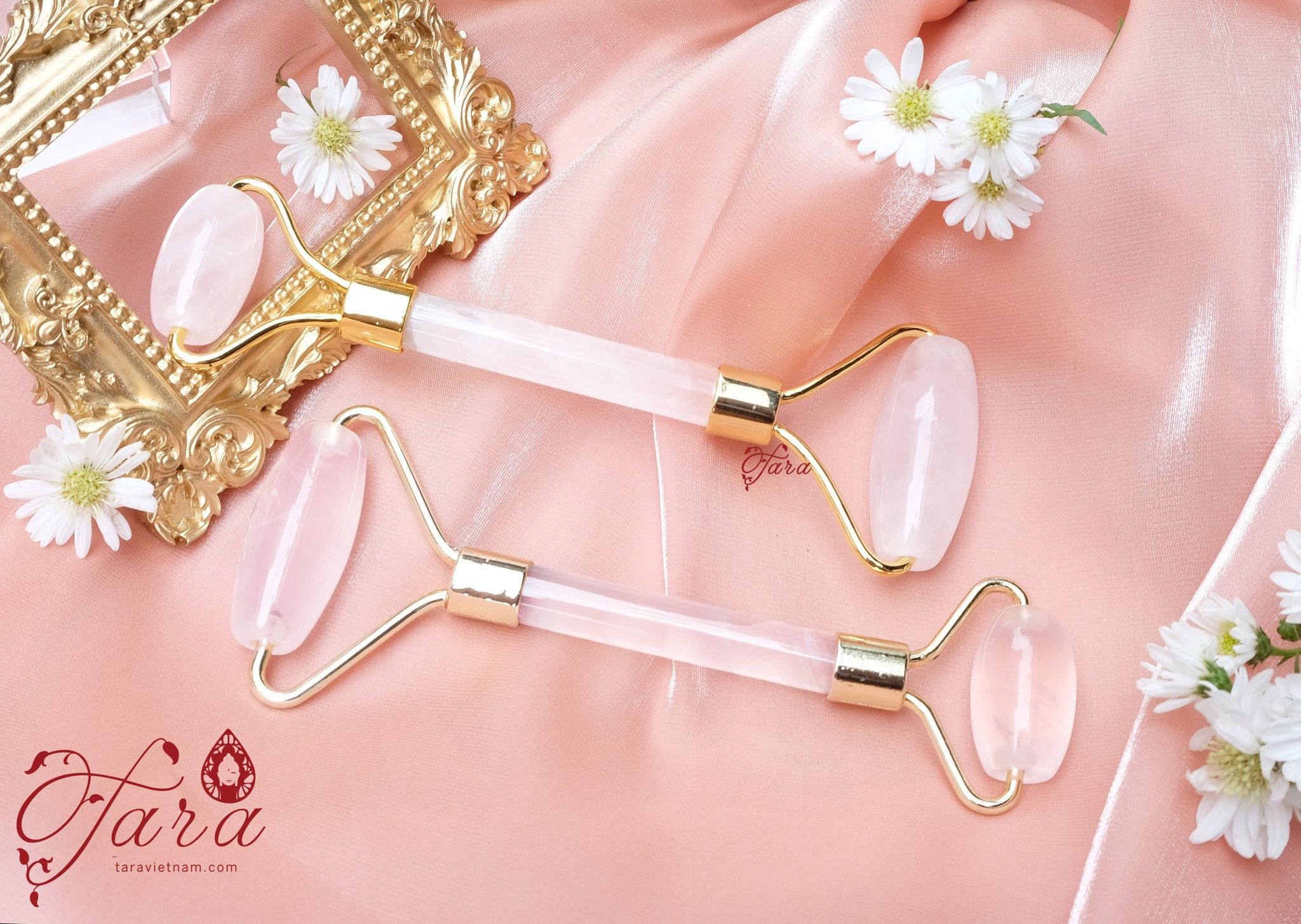 Cây lăn massage Thạch Anh Hồng - Giữ vẻ đẹp tươi trẻ tự nhiên