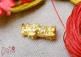  Charm Tỳ Hưu cõng chữ Phúc Vàng 24k 