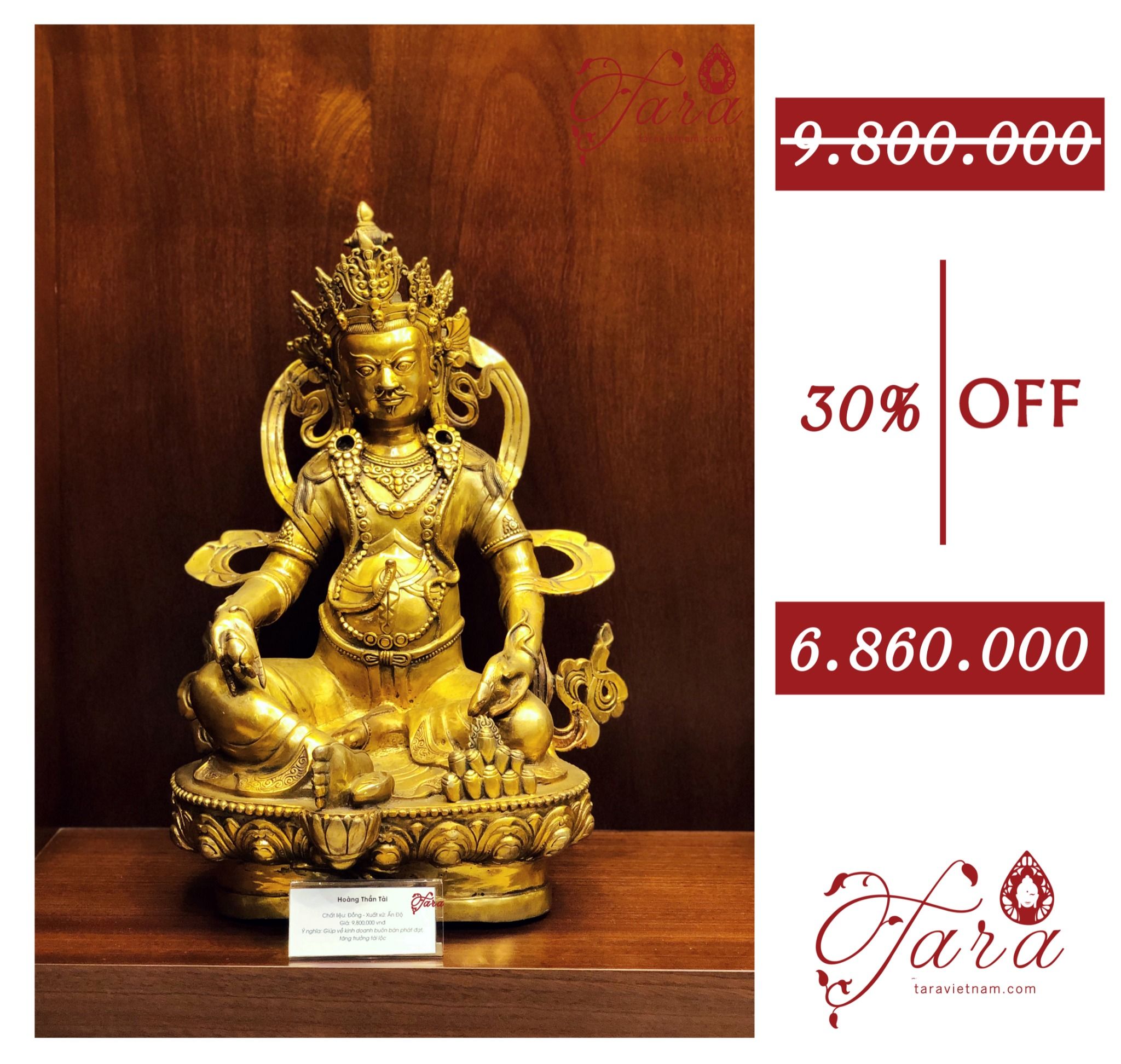 A-SALE - Tượng Hoàng Thần Tài