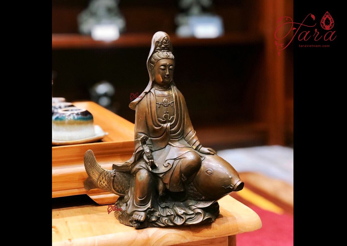 Tượng Phục Ngư Quan Âm