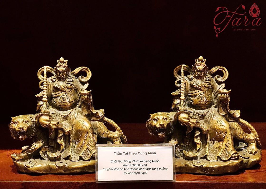 Tượng Thần Tài Triệu Công Minh