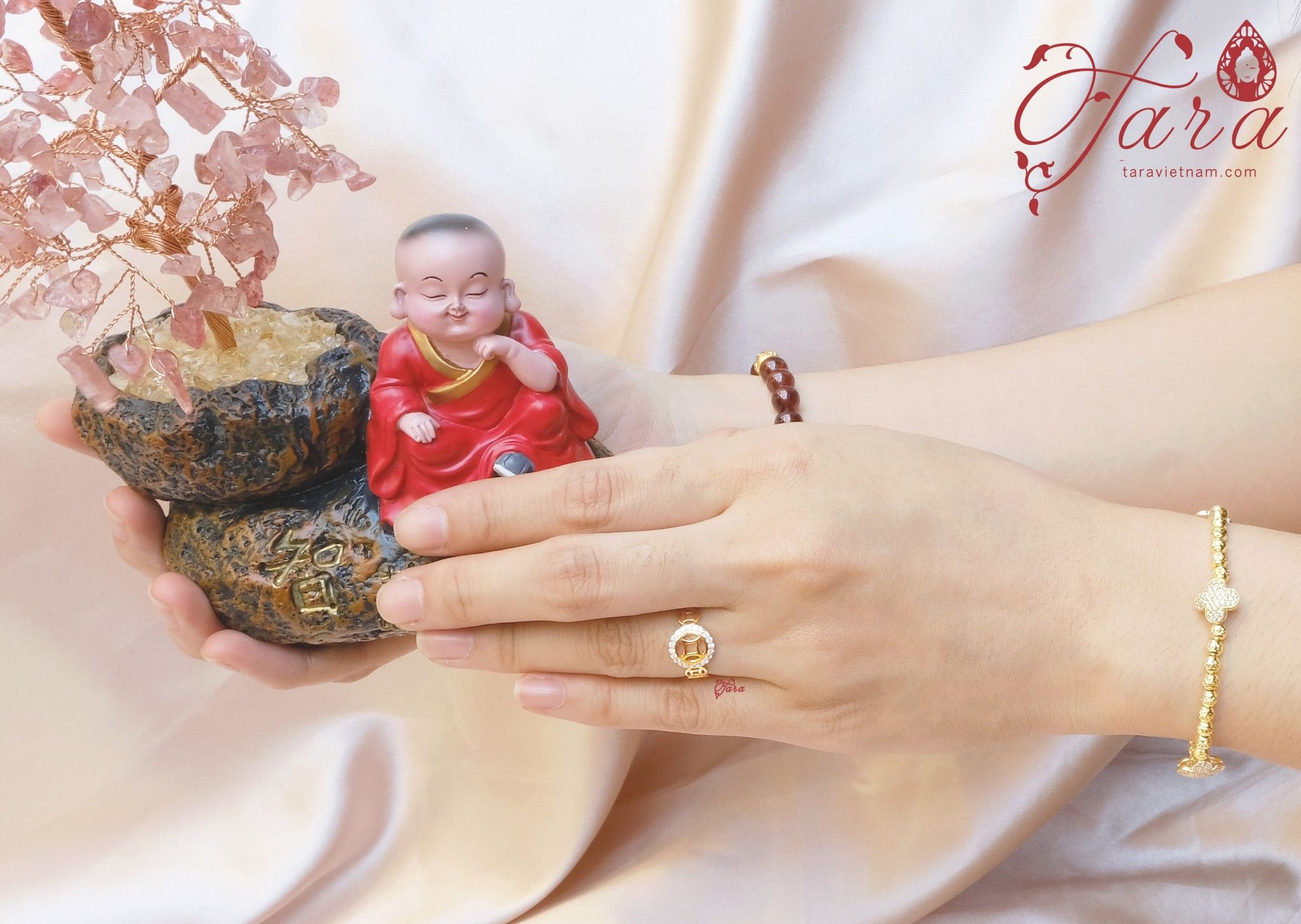 Nhẫn Kim Tiền Vàng 10k Sang Trọng